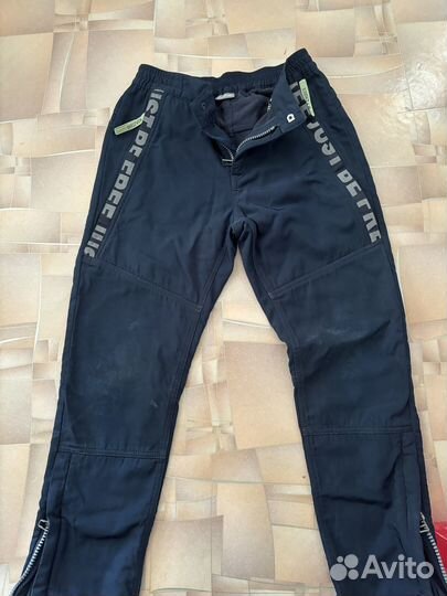 Демисезонные брюки gulliver 140/150