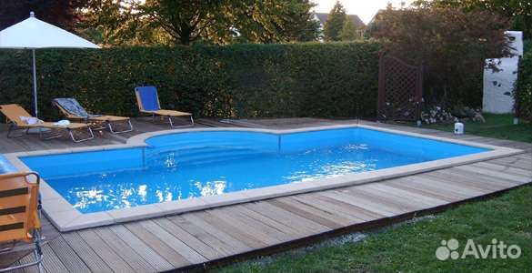 Пластиковый бассейн