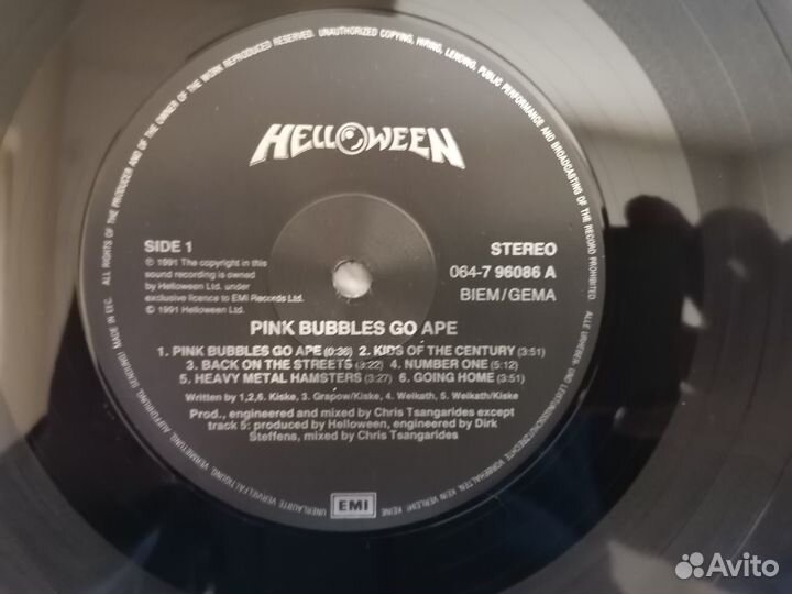 Виниловая пластинка Helloween 