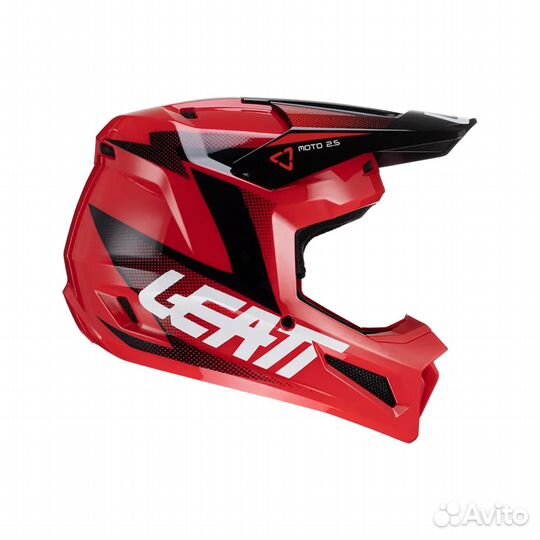 Мотошлем Leatt Moto 2.5 Helmet (Red, XL, 2024 (10