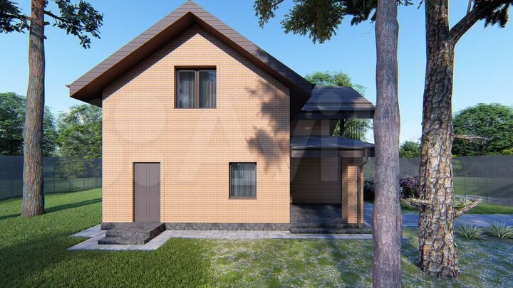 Дом 192,3 м² на участке 7,5 сот.