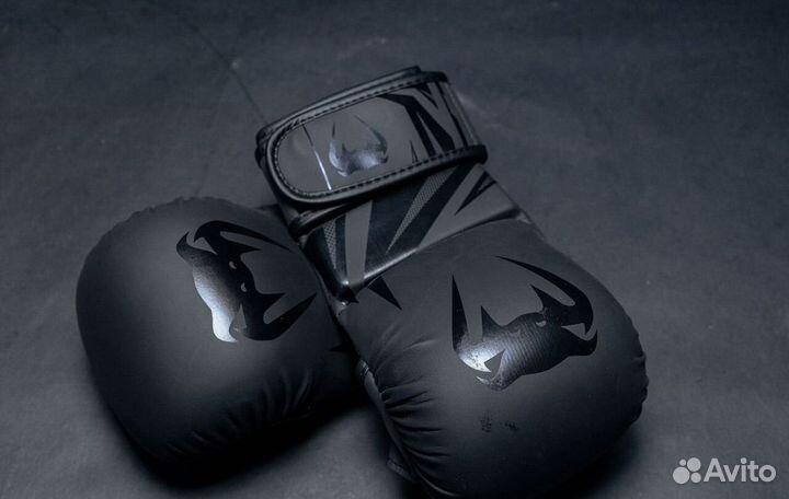 Перчатки мма Venum 3.0 Black