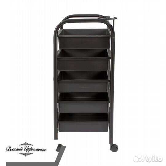 Парикмахерская тележка цв. черный