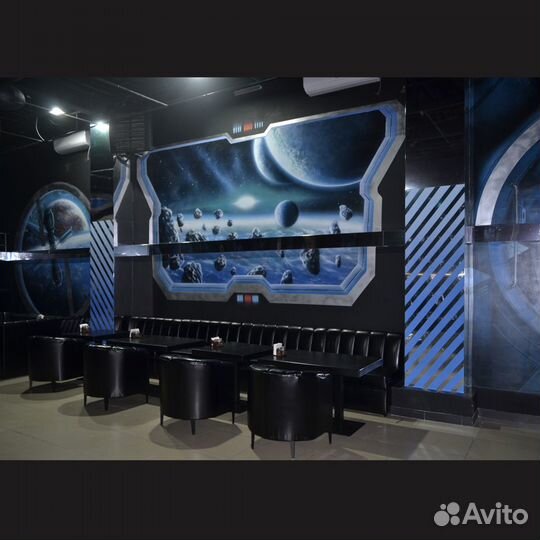 Роспись стен, барельеф, картины на заказ