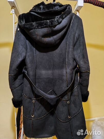 Дубленка искусственная женская