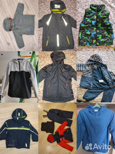 Куртки жилеты ветровки весна лето 116р