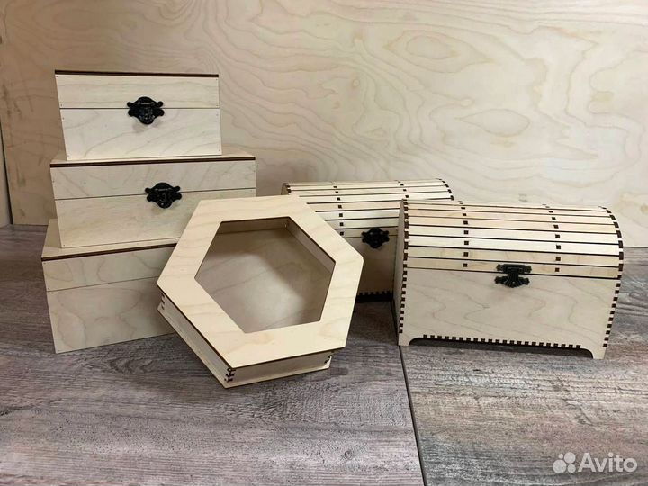 Деревянная коробка