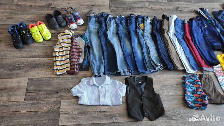 Одежда и обувь на мальчика пакетом
