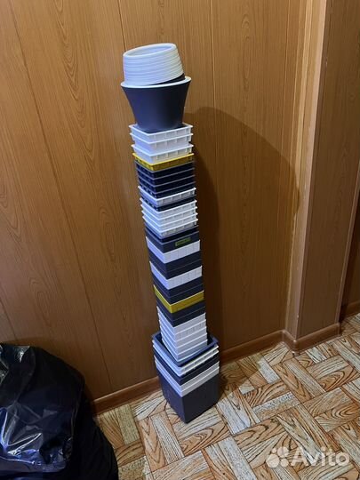 Цветочные горшки