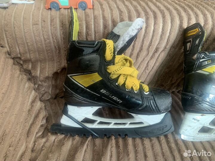 Хоккейные коньки bauer 13,5Y