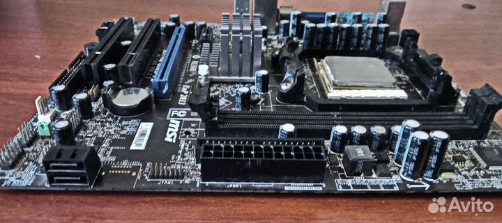 Материнская плата 7309 K9N6PGM2-V2 AM-2 + процессо