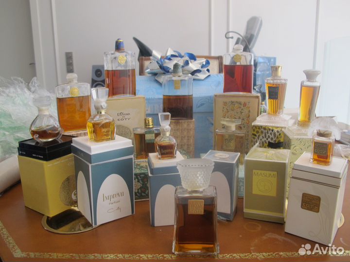 Винтаж Coty:Masumi,Paris,Imprevu,Emeraude,Chypre