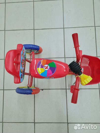 Детский трехколесный велосипед новый