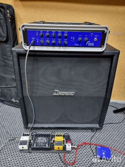 Гитарный стек кабинет ламповый усилитель педали