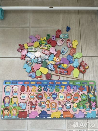 Деревянный сортер Монтессори