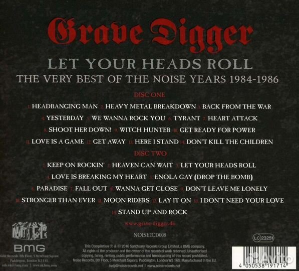 Grave Digger - Let Your Heads Roll: The Very Best