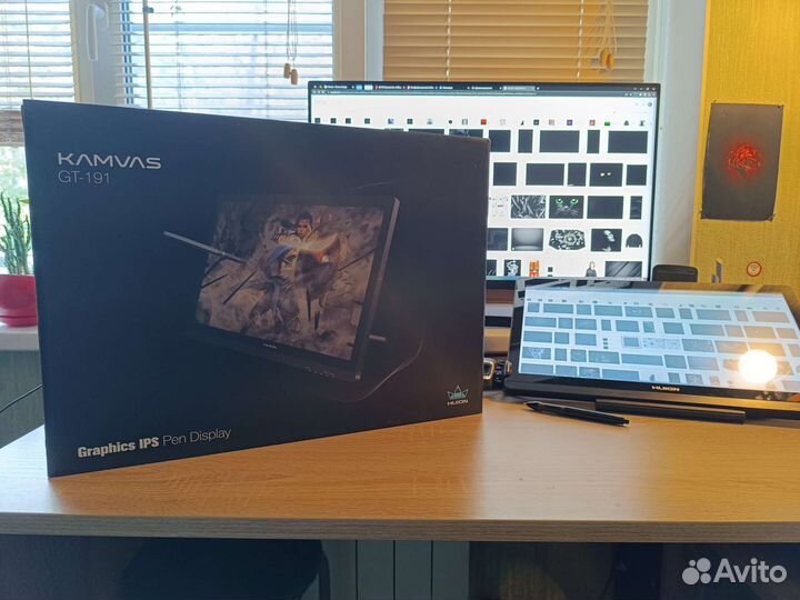 Графический планшет huion kamvas GT-191