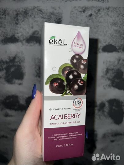 Пилинг-скатка для лица Корея