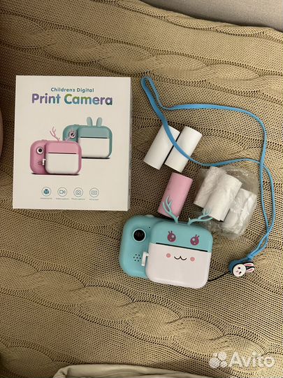 Детский фотоаппарат моментальной печати