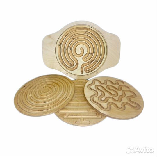 Балансир с лабиринтом - 4 модуля
