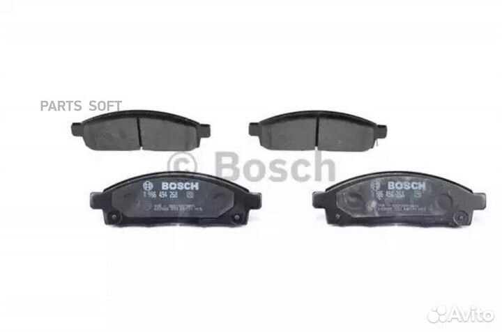 Bosch 0 986 494 268 Колодки тормозные дисковые перед