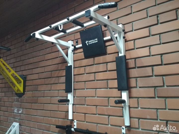 Турник, Брусья, Пресс, Белый