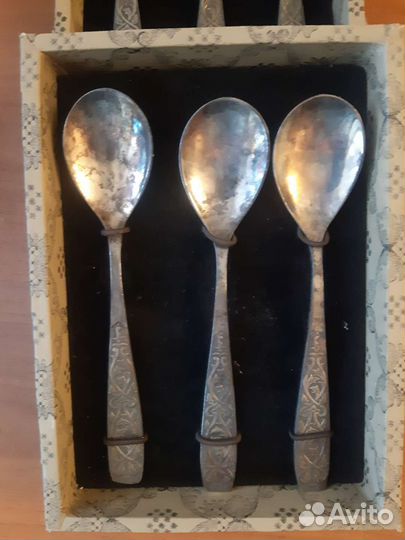 Набор десертных ложек мнц 6шт