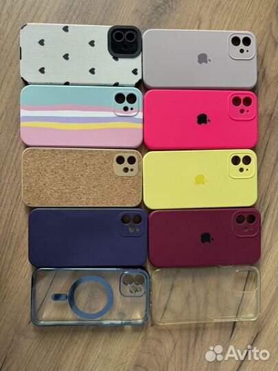 Чехлы на iPhone 12 пакетом