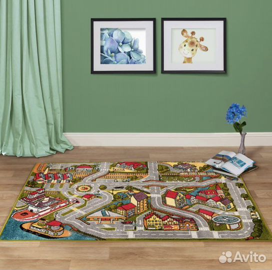 Ковер детский новый
