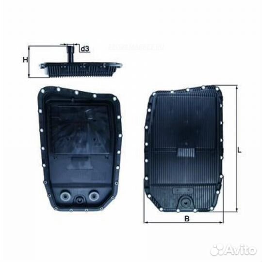 Mahle HX 152 Фильтр гидравлический