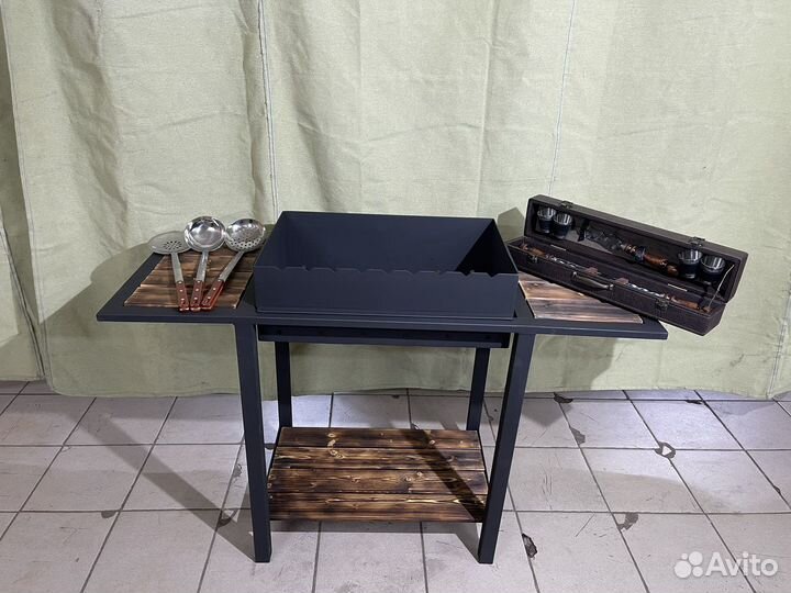 Мангал в стиле Лофт