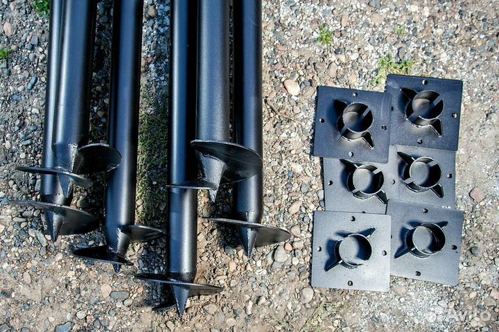 Оголовки для винтовых свай