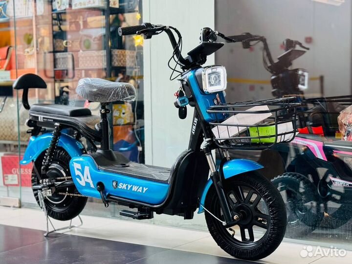 Электроскутер Sky Way двухместный