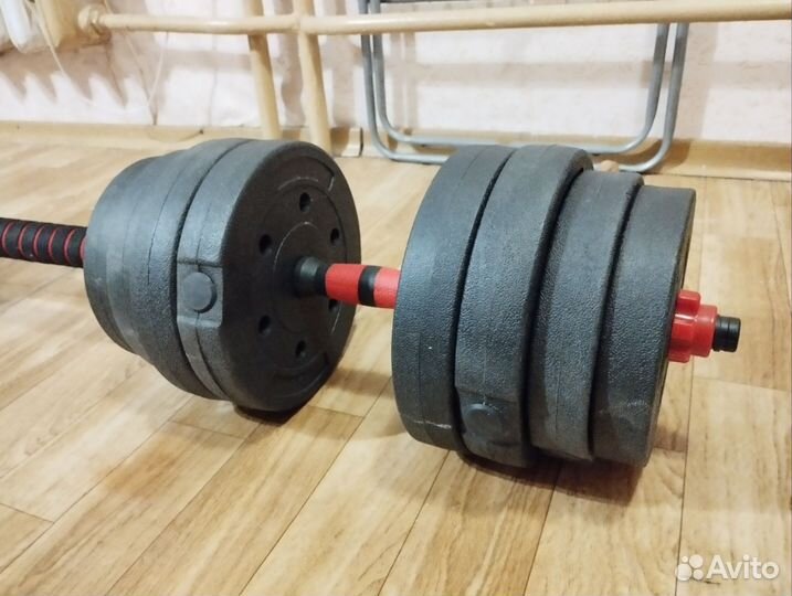 Гантели разборные
