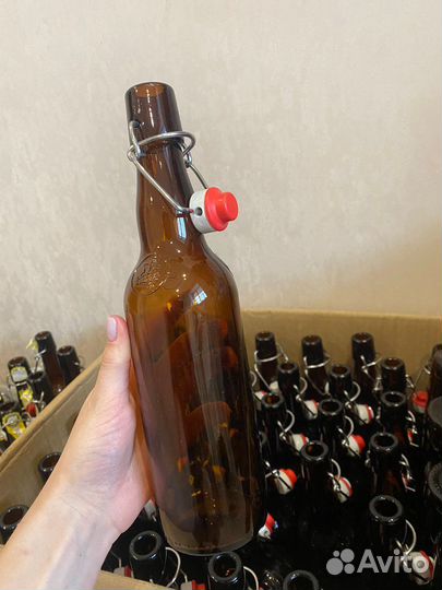 Бутылка с бугельной пробкой 0,5