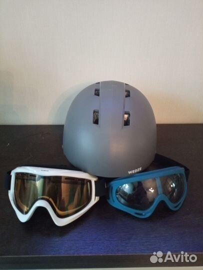 Продаю горнолыжный шлем и 2-е очков