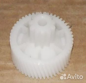 Шестерня мясорубки Moulinex HV2 белая зубья - 50 к