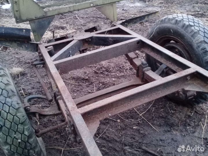 Телега двухосная