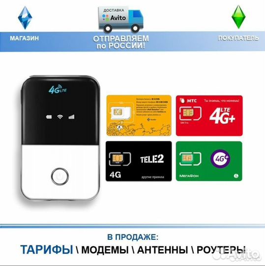 Модемы, роутеры, интернет 4G