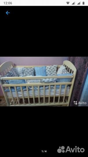 Бортики на кроватку