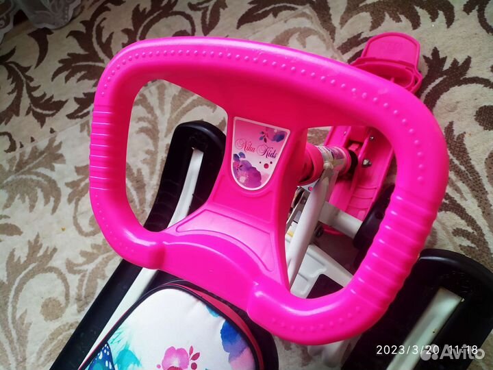 Снегокат Ника Кидс на колесах