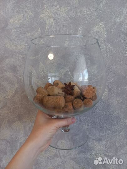 Большой бокал / ваза