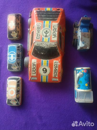 Жестяные машинки СССР. Цена за все