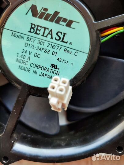 Канальный вентилятор Nidec Beta SL BKV 301 216/77