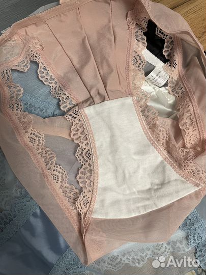 Атласные трусы слипы