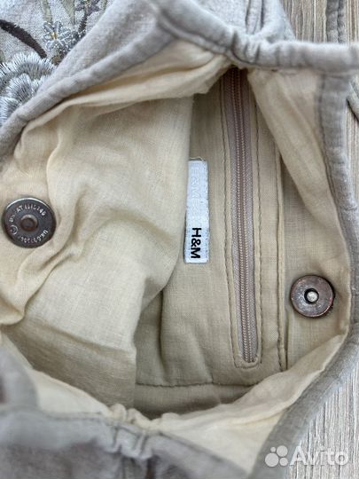 Cумка h&m льняная