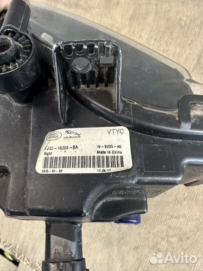 Птф передняя правая land rover range rover evoque