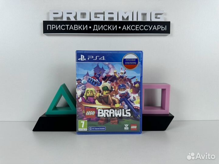 Lego Brawls диск для Sony PS4 PS5