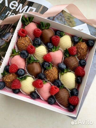 Клубника в бельгийском шоколаде