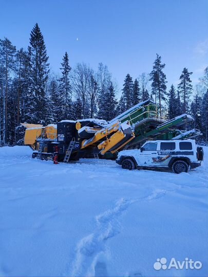 Аренда дробилки, грохота